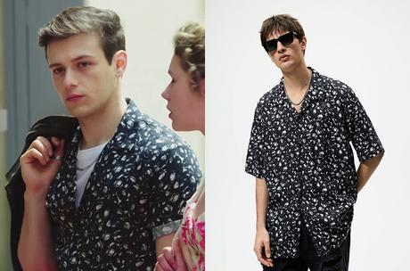 PLUS BELLE LA VIE : la chemise à motif abstrait dans l’épisode spécial « Retrouvailles »