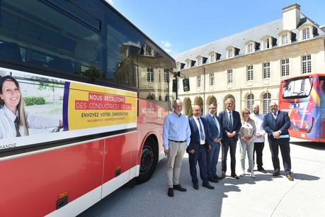 #EMPLOI - La Région Normandie et les transporteurs recrutent pour faire face à une pénurie de conducteurs sur le réseau NOMAD CAR !