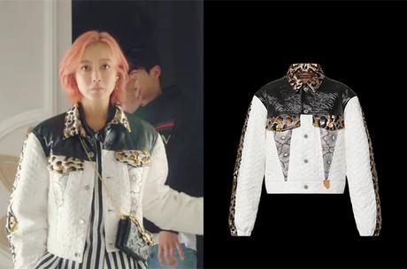 TOMORROW : Koo Ryeon’s mixed material boxy jacket in S1E01