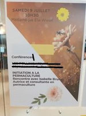 Conférence Initiation à la permaculture à Béthune le 9 juillet 2022
