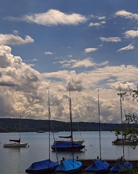 Ciels du lac de Starnberg - 5 pics - Himmel über dem Starnbergersee