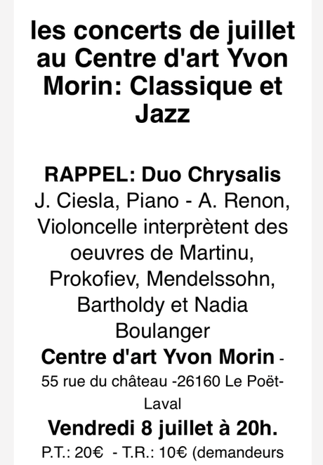 CENTRE D’ART / Yvon Morin – en Drôme Provençale