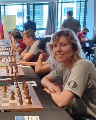 Tatiana Dornbusch, championne d'échecs de la Francophonie 2022