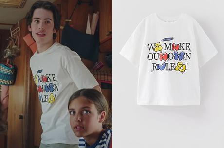 PLUS BELLE LA VIE : le t-shirt « we make our own rules » de Pablo dans l’épisode 4576