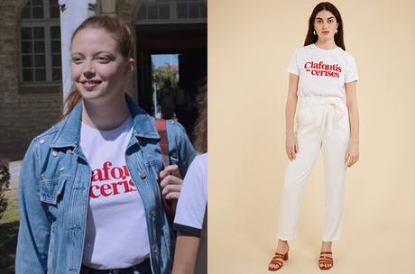 LES LIAISONS DANGEREUSES : le t-shirt « clafoutis aux cerises » de Charlotte