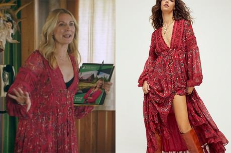 THE LAKE : Jayne’s red dress in S1E07