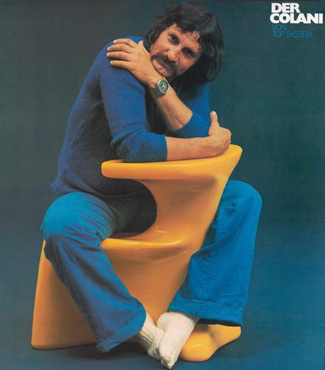 [1972] Zocker, l’assise multifonctionnelle destinée aux enfants selon Luigi Colani