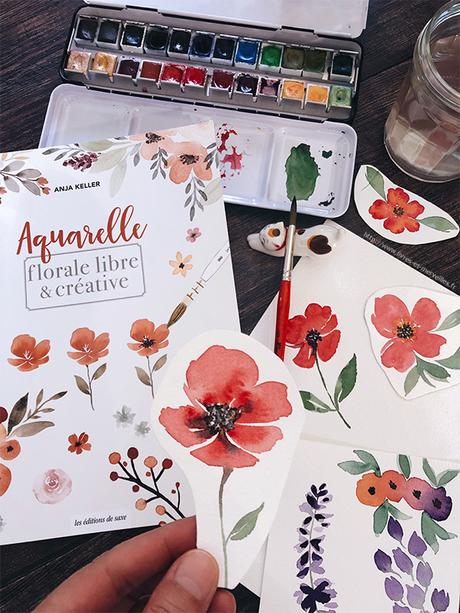 Beaux-Arts : Aquarelle florale libre & créative