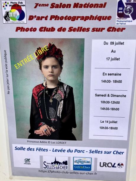 7me Salon National d’Art Photographique – Photo club de Selles-sur-cher -en Sologne -9/17 Juillet 2022.