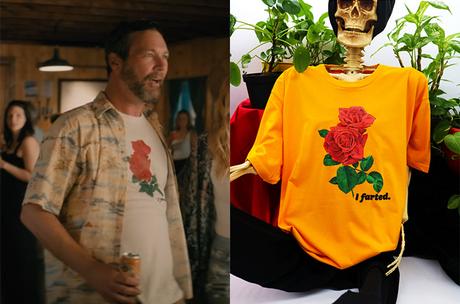 THE LAKE : Wayne’s Roses(I farted)  print tee in S1E01