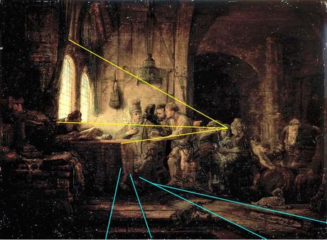 1637-Rembrandt atelier_-_Parable_of_the_Laborers_in_the_Vineyard ermitage schema