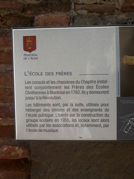La France - La collégiale St Vincent de Montréal - Aude