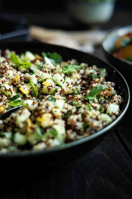 Salade de quinoa comme un taboulé