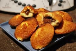 Recette du jour : Madeleines coeur fondant au nutella