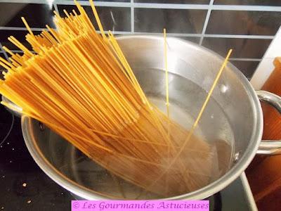 Spaghettis à l'ail éléphant (Vegan) Spaghettis à l'ail éléphant (Vegan)