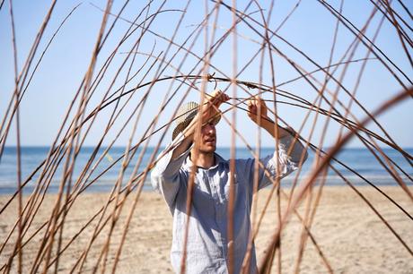 Shelter, l abri de plage educatif de Clementine Chambon @thomas.heydon