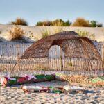 Shelter, l abri de plage educatif de Clementine Chambon @thomas.heydon
