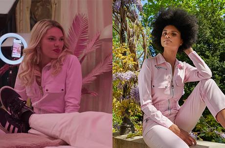 LES LIAISONS DANGEREUSES : la combi pantalon rose de Vanessa LES LIAISONS DANGEREUSES : la combi pantalon rose de Vanessa