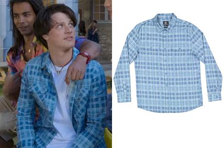 LES LIAISONS DANGEREUSES : la chemise à carreaux de Tristan