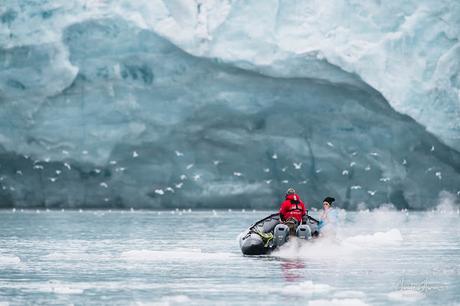 Expédition polaire au Svalbard: le glacier de Samarin et nos au revoir à cette région incroyable! Expédition polaire au Svalbard: le glacier de Samarin et nos au revoir à cette région incroyable!