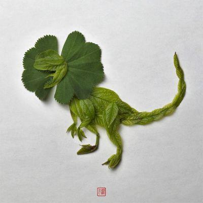 Assemblages botaniques de Raku Inoue