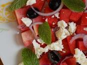 Salade pastèque feta