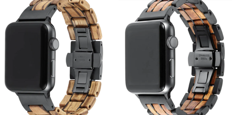 Zoom : les bracelets et montres en bois
