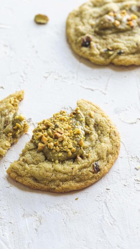 Cookies à la pâte de pistache