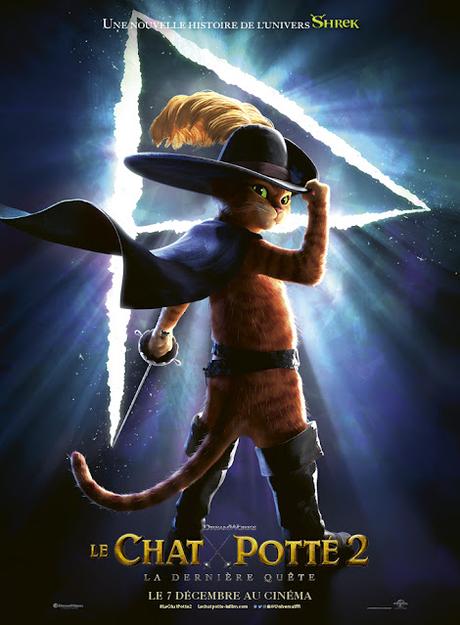 Nouvelle affiche FR pour Le Chat Potté 2 : La Dernière Quête de Joel Crawford Nouvelle affiche FR pour Le Chat Potté 2 : La Dernière Quête de Joel Crawford