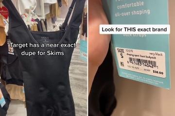 Je suis un super fan de Target - J'ai trouvé une dupe de Kim Kardashian SKIMS pour moins de 40 $