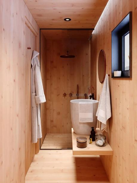 Inspirations déco : 5 salles de bains qui misent sur le bois
