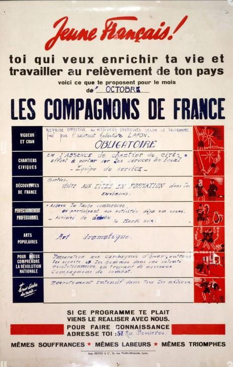 1941 – Vichy – Jeune-France