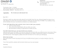 Notre belle petite banque à Park City...