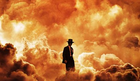 Affiche teaser FR pour Oppenheimer de Christopher Nolan