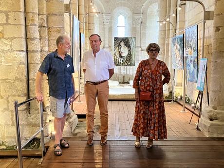 L’Art à la Chapelle de Noyers- sur- cher – ce soir le 22 Juillet 2022.