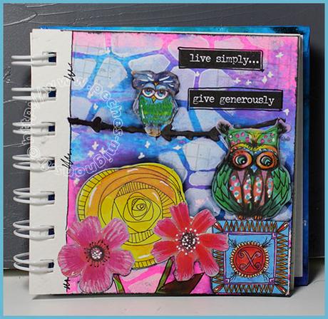 Mini page art journal #11