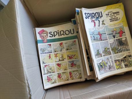 L’album aux écureuils. Ou comment j’ai fait ma réserve de recueils Spirou. L’album aux écureuils. Ou comment j’ai fait ma réserve de recueils Spirou.
