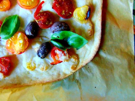 Pizza caprese