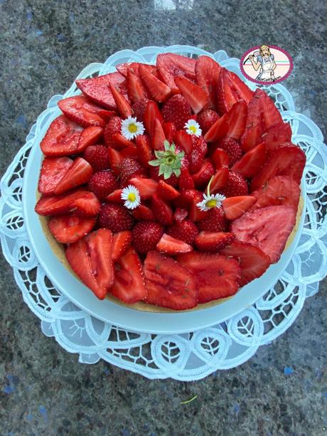 La tarte aux fraises et l’ ingrédient magique de  Conticini