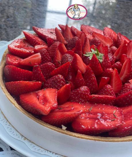 La tarte aux fraises et l’ ingrédient magique de  Conticini