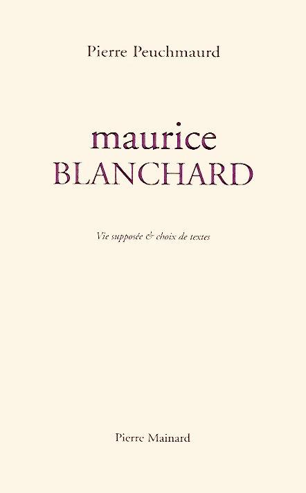 Deux textes de Maurice Blanchard (éd. Pierre Mainard) fullsizeoutput_42c0