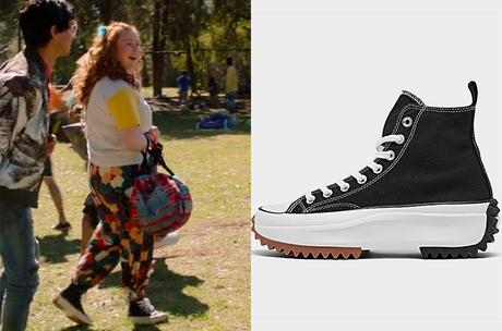 HIGH SCHOOL MUSICAL : THE MUSICAL : THE SERIES : Ashlyn’s black sneakers in S3E01