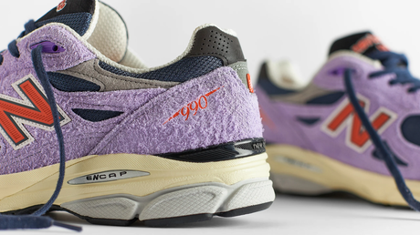 La New Balance 990v3 « Raw Amethyst » va drop la semaine prochaine