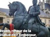 Rouen, retour Statue Napoléon classée Monument historique)