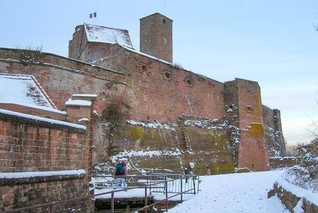 Le château de Lichtenberg en hiver © Holder - licence [CC BY-SA 3.0] from Wikimedia Commons