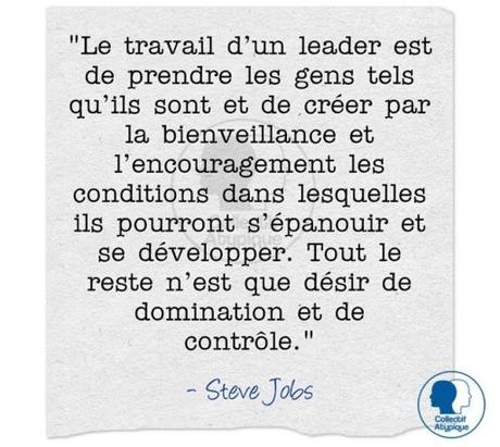Le travail d’un leader