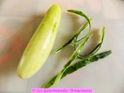 Gaspacho concombre-courgette (Vegan)