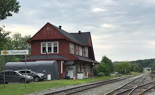 J-8 - Ancienne gare de Coaticook.