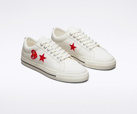 Converse et PLAY Comme des Garçons présentent leur nouvelle One Star