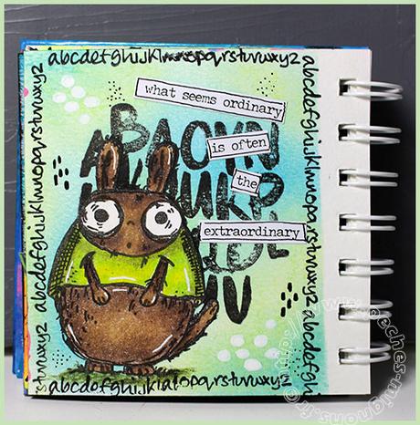 Mini art journal #12